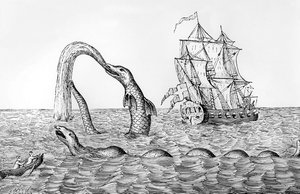 Il Serpente Marino, facsimile di un